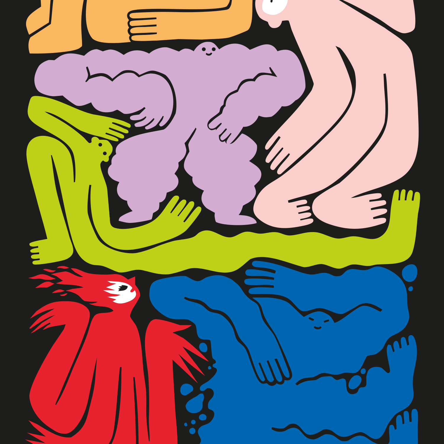 Theaterfest Illustration Titel