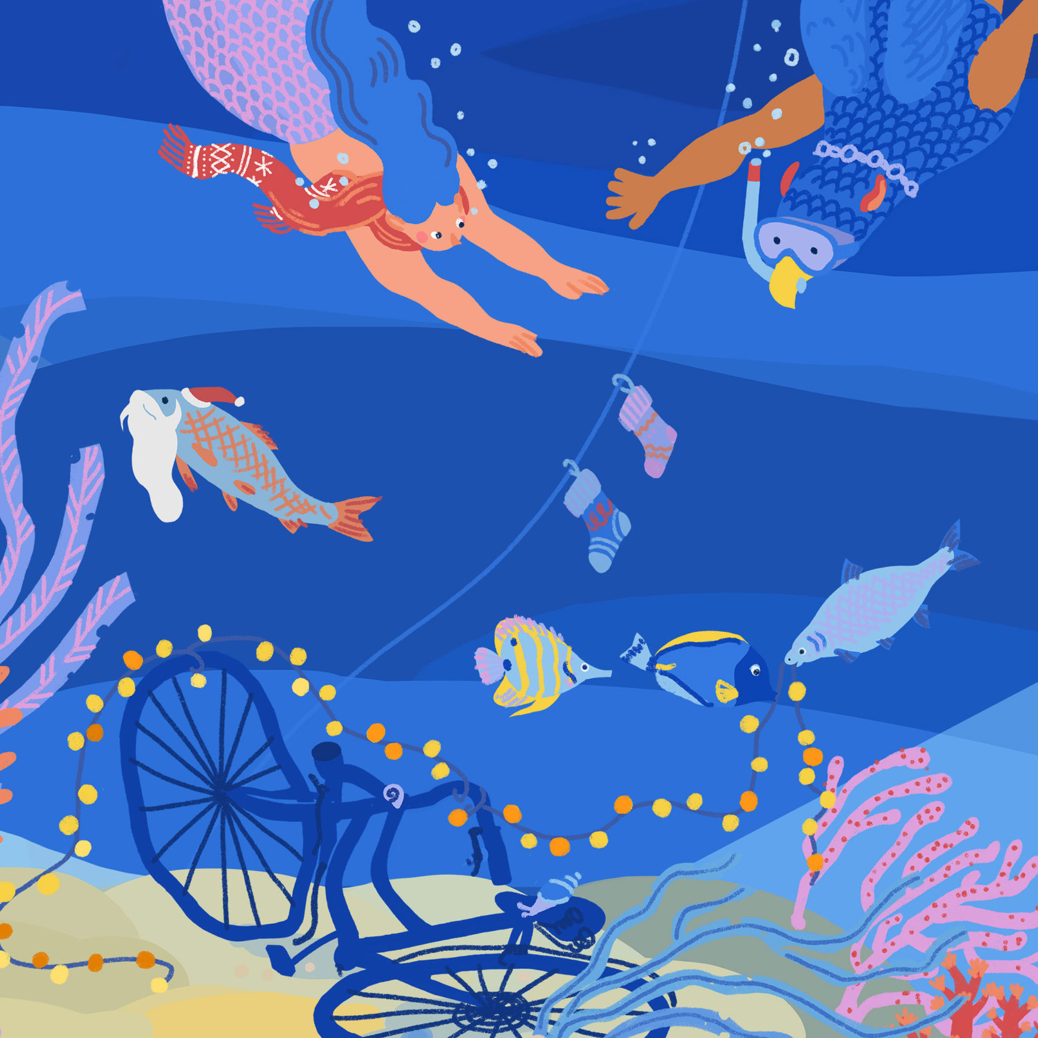 Detail Illustration Oris Winter Art Project 2025